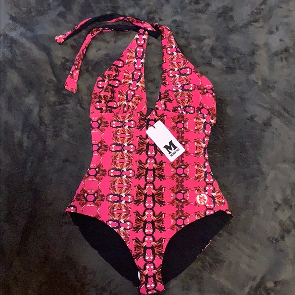 Missoni Women’s One-Piece Swimsuit, Size 38